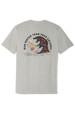Run Faster Than Your Excuses - Posi Charge Strive 