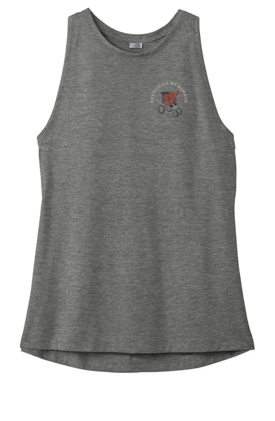 Exercising my Demons - Ladies Tri-Blend Wicking Ta