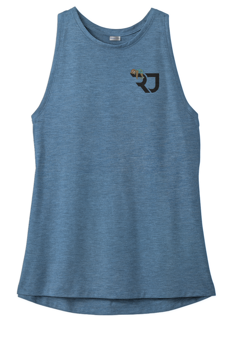 Running Joke (sloth) - Ladies Tri-Blend Wicking Ta