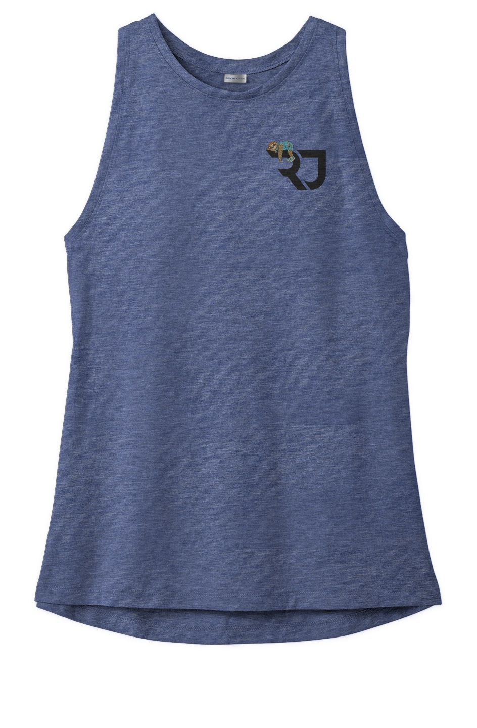 Running Joke (sloth) - Ladies Tri-Blend Wicking Ta