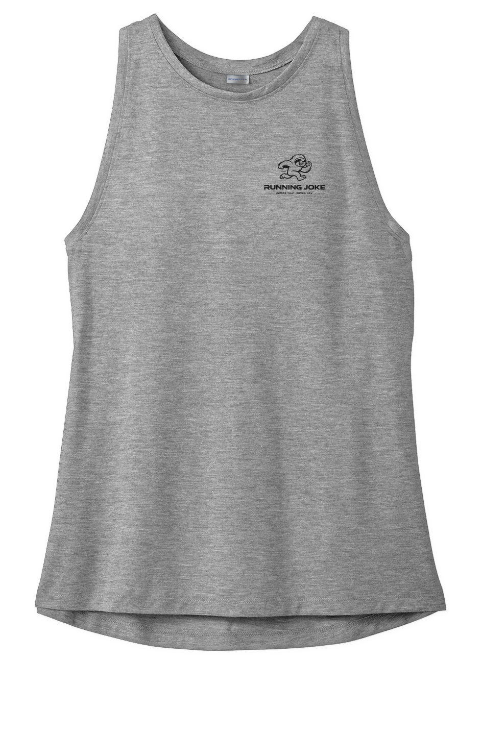 Running Joke - Ladies Tri-Blend Wicking Tank