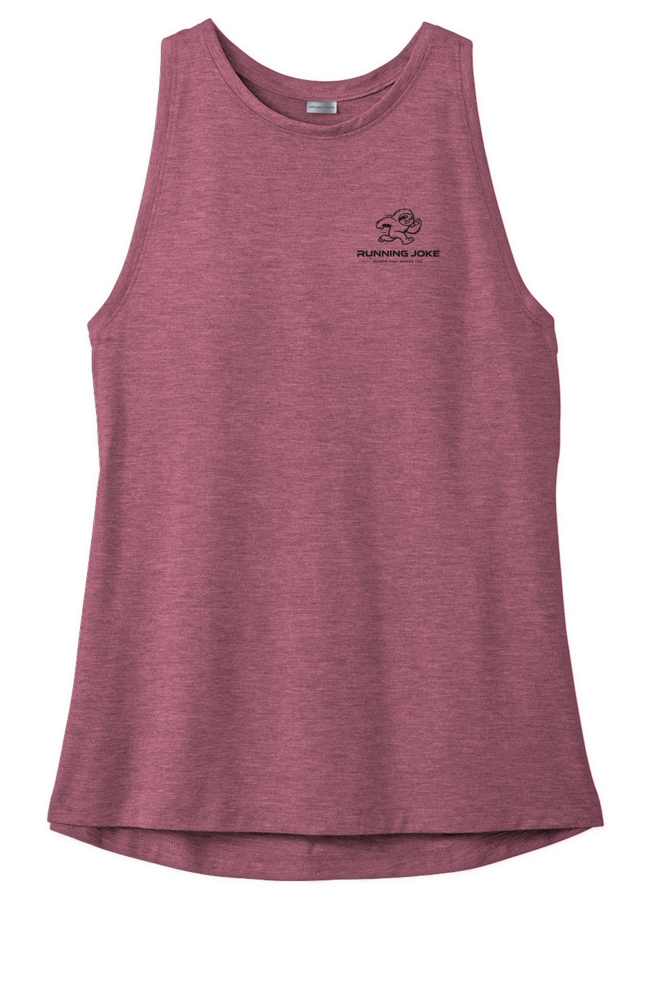 Running Joke - Ladies Tri-Blend Wicking Tank