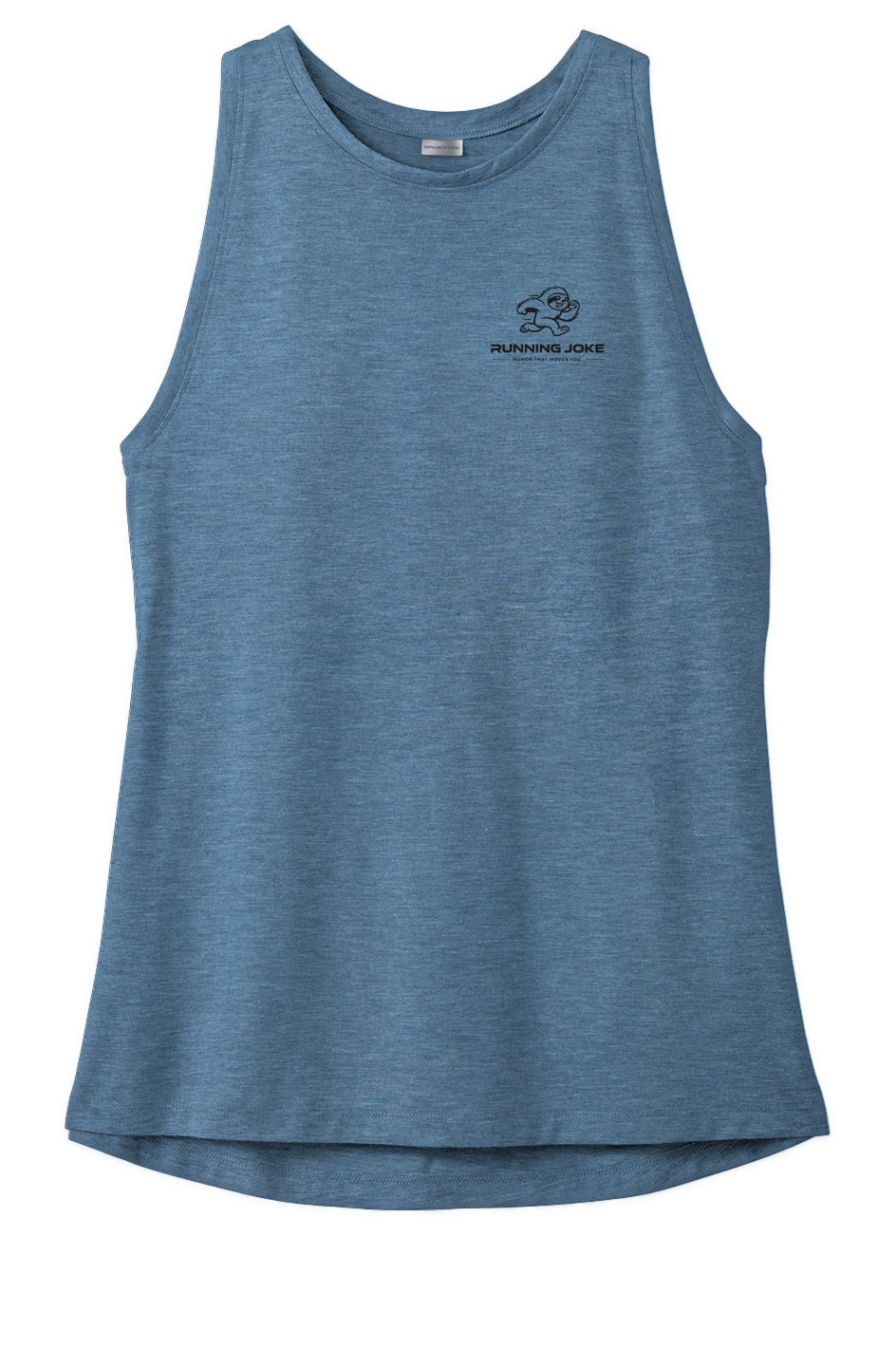 Running Joke - Ladies Tri-Blend Wicking Tank